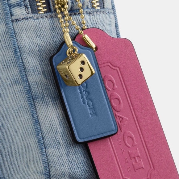 Coach Carey Denim Crossbody - Picture 3 of 7